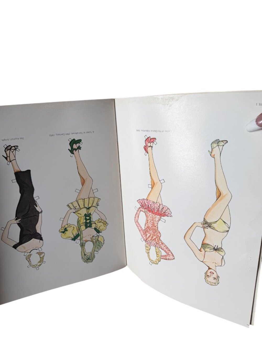 Vintage Marilyn Monroe Paper Dolls By Tom Tierney 1985 Dover Full-Color Cut-Out - Picture 3 of 3